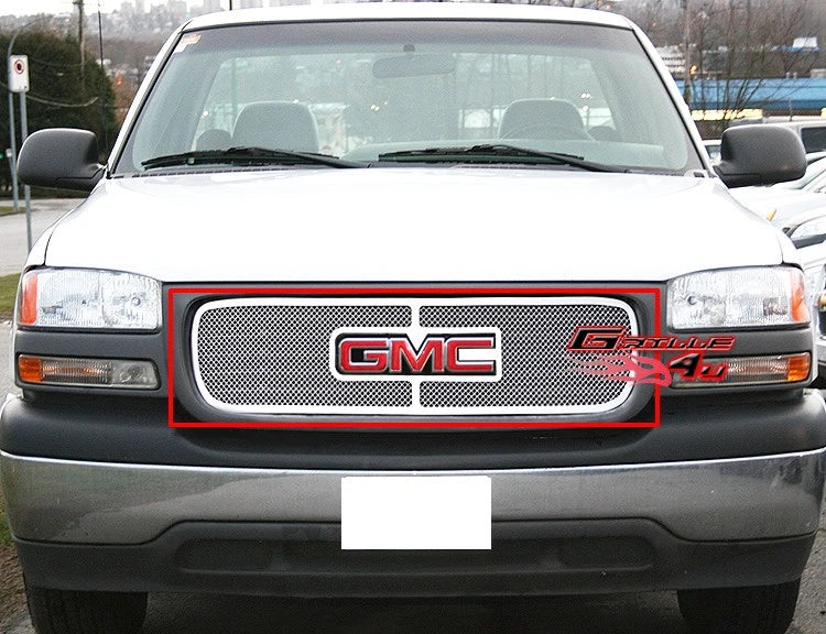 Upper Mesh Grille Insert for GMC Sierra 1500/Yukon (2001–2006)