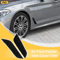 Air Flow Fender Vent Cover Trim for BMW 5 Series G30/G31 (2017–2023) Gloss Black 1 Pair