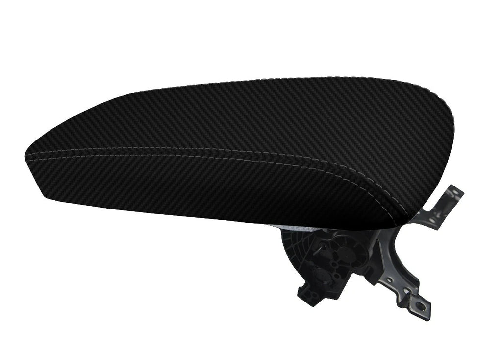 Console Lid Armrest Cover for Lexus ES350 (2010–2012) Carbon Fiber Black