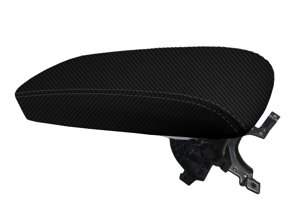 Console Lid Armrest Cover for Lexus ES350 (2010–2012) Carbon Fiber Black