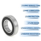 Deep Groove Ball Bearing P5 for Scooter Skateboard Wheel (28x52x12mm)