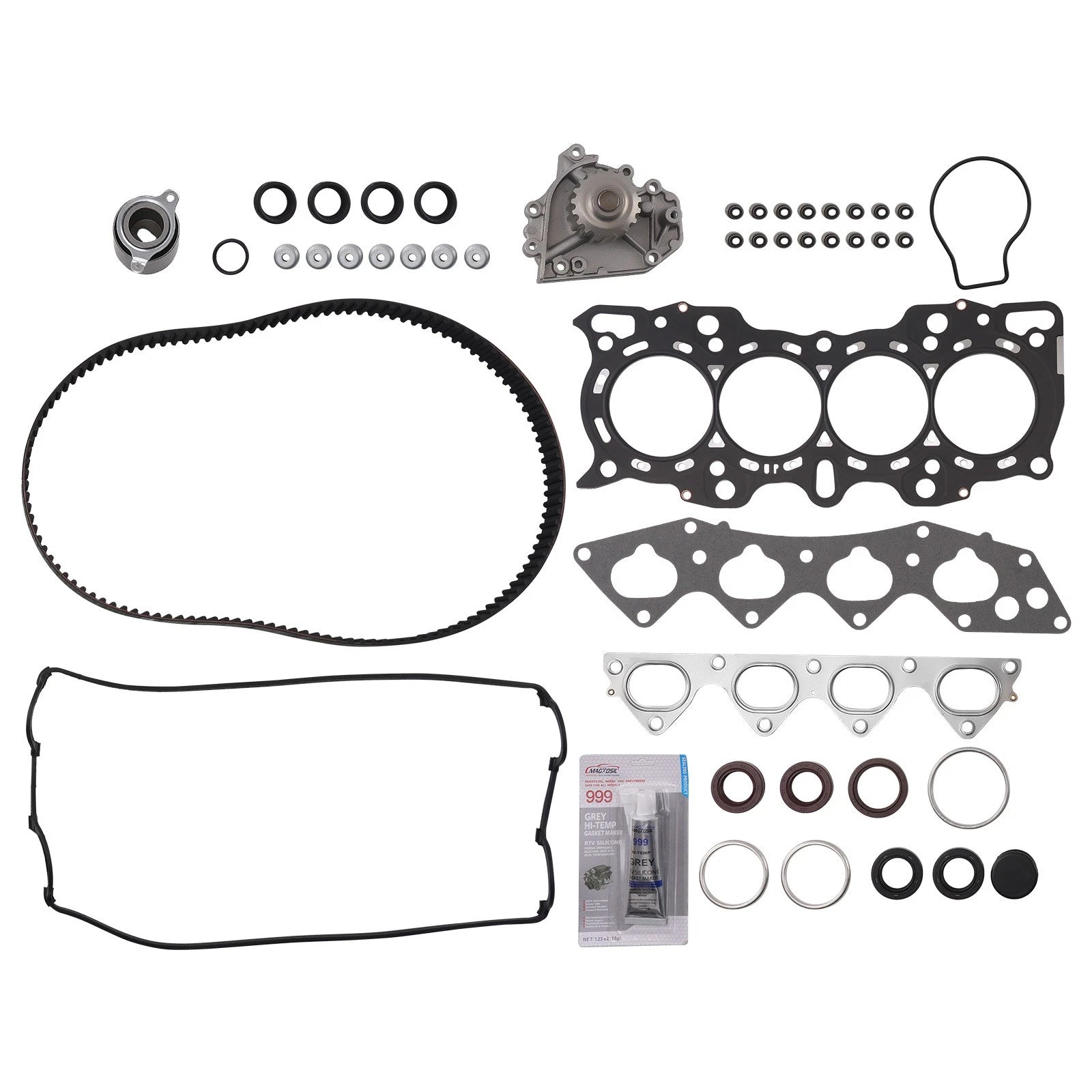 Head Gasket Set, Timing Belt Kit & Water Pump for Honda CR-V 2.0L (1997–2001)