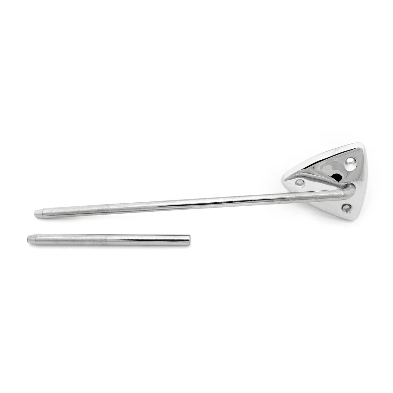 Chrome Interior Sun Visor Brackets Replacement Pair for 1967–1970 Mustang Coupe