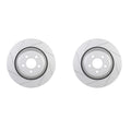 Set of 2 Bosch QuietCast Rear Disc Brake Rotors for Dodge Charger/Challenger (2011–2023)