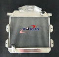 3 Row Aluminum Radiator + Fan for Austin Healey 100-4 (1953-1956)
