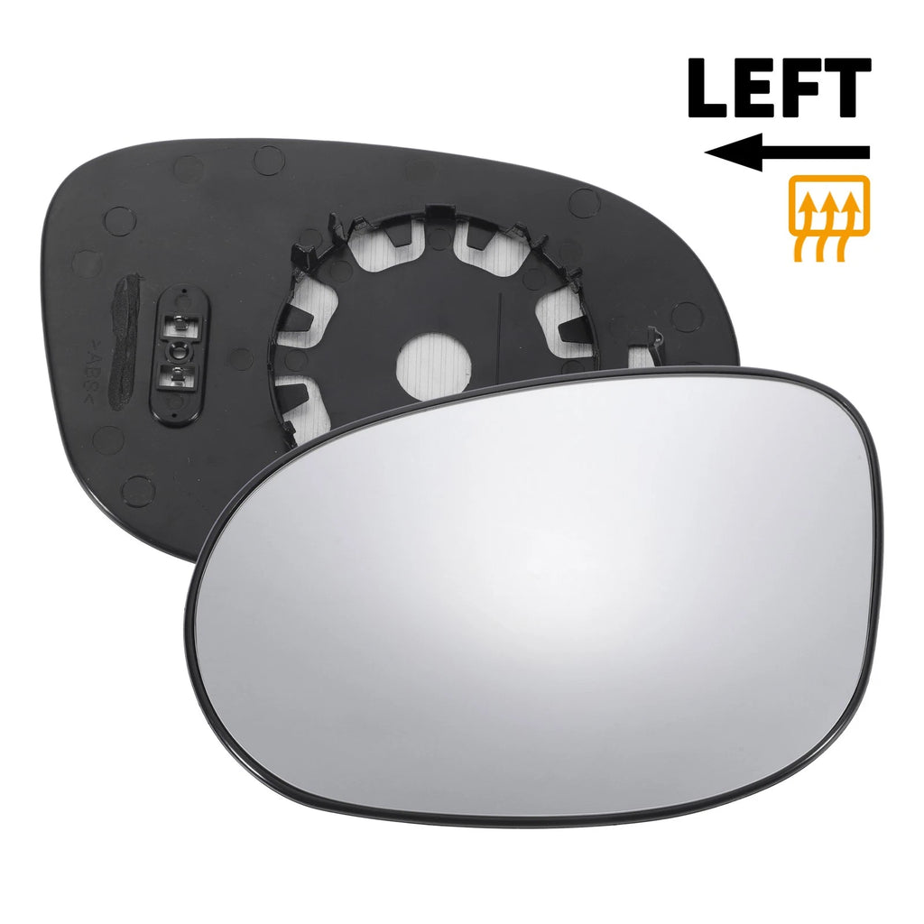 Left Side Heated Convex Mirror Glass for Ford Ka (2008–2017) 639664013028