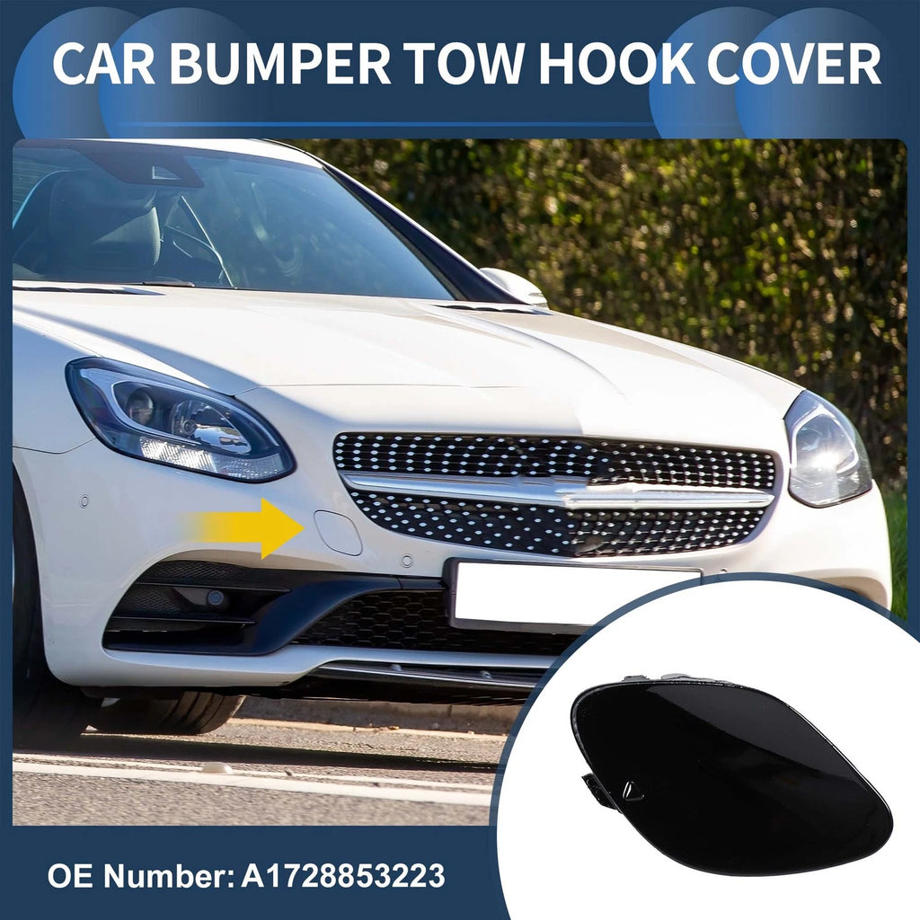 Tow Hook Cover for Mercedes-Benz W172 R172 (No.A1728853223) Black