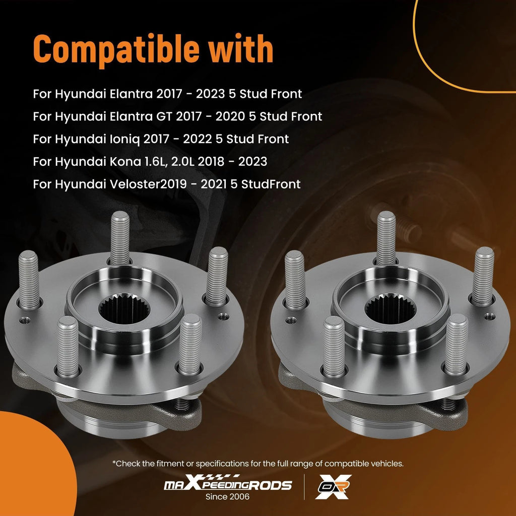 Rear Wheel Hub & Bearing Set for Kia Seltos (2021–2022)
