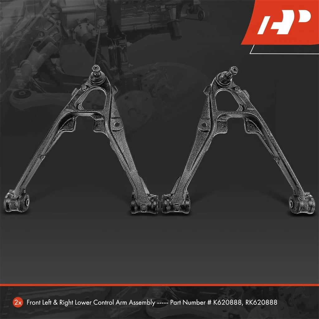 2X Front Lower Control Arm with Ball Joint for Chevy Silverado 1500 (2007â2016)