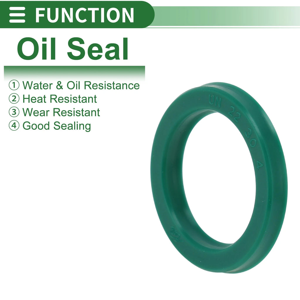 Set of 5 Oil Seal Ring 22x30x4mm for Rotary Shaft (High Pressure)