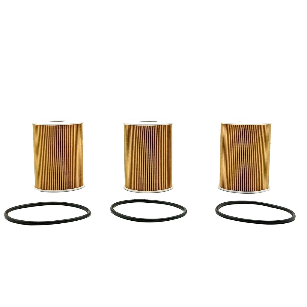 3PCS Engine Oil Filter HU9001X for Porsche 911 (2009–2019) Cayenne Macan Panamera
