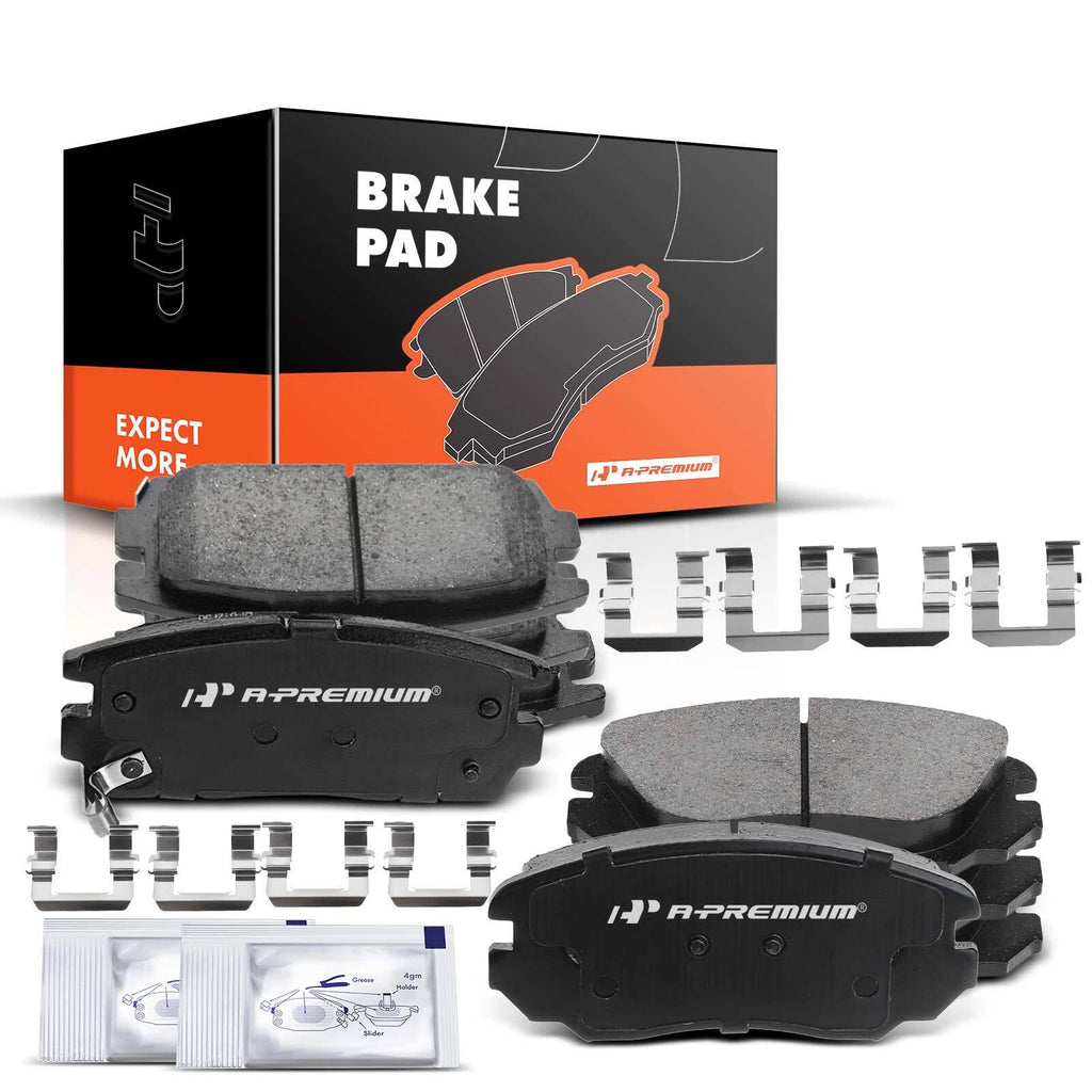 8x Ceramic Brake Pads for Chevy Equinox GMC Terrain (2010–2017)