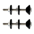 Toilet Tank Repair Kit with Screws, Bolts, and Rubber Foam Rings