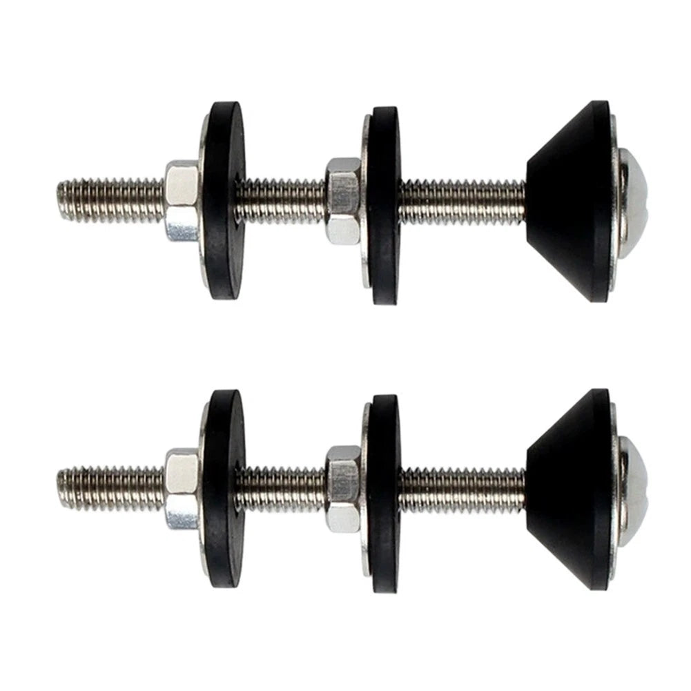 Toilet Tank Repair Kit with Screws, Bolts, and Rubber Foam Rings