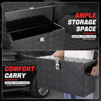 Hydraulic Lift Tool Box for Trucks (27"L X 9.4"D X 12.6"H)