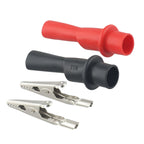 Electro Test Multimeter Clips with Insulated Crocodile Clamps for Automotive