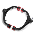 Set of 2 J2 Black 2-4" Lift Front Upper Control Arms for Silverado 99-13