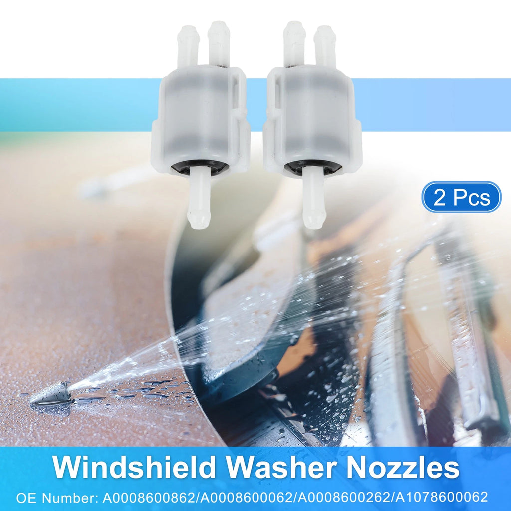 Set of 2 Windshield Washer Nozzles for Mercedes-Benz 123 (1976–1987) No.A0008600862