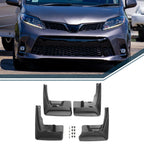 Mud Flap Splash Guard for Toyota Sienna (2011–2017)