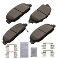 Set of 4 Front Ceramic Brake Pads for Honda Accord (2013–2023) D1654