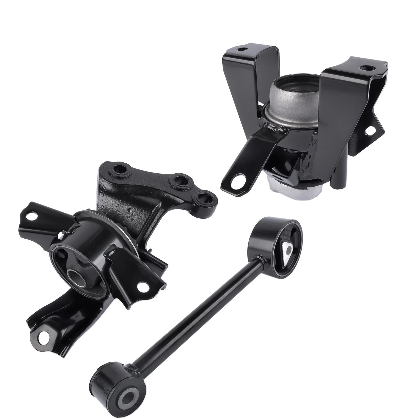 3X Engine Motor Mount Set for Mitsubishi Mirage/Mirage G4 (2014–2022)