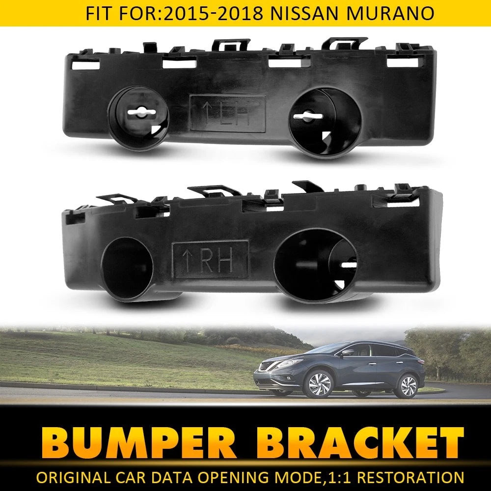 Set of 2 Bumper to Fender Brackets for Nissan Murano (2015–2019) PY