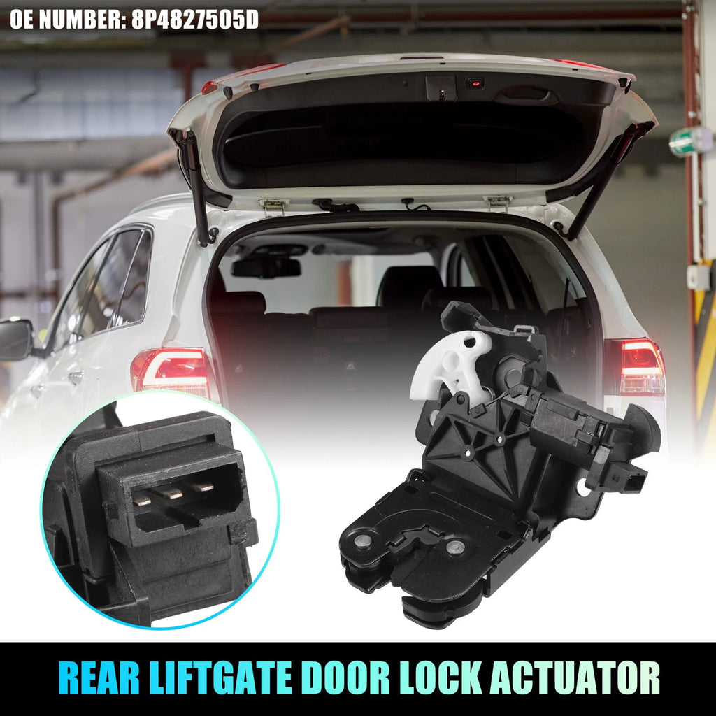 Rear Liftgate Door Lock Actuator for Audi A4 Quattro (2005–2008) No. 8P4827505D