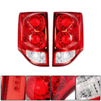 Set of 2 LED Red Lens Tail Lights for Dodge Grand Caravan (2011–2020)
