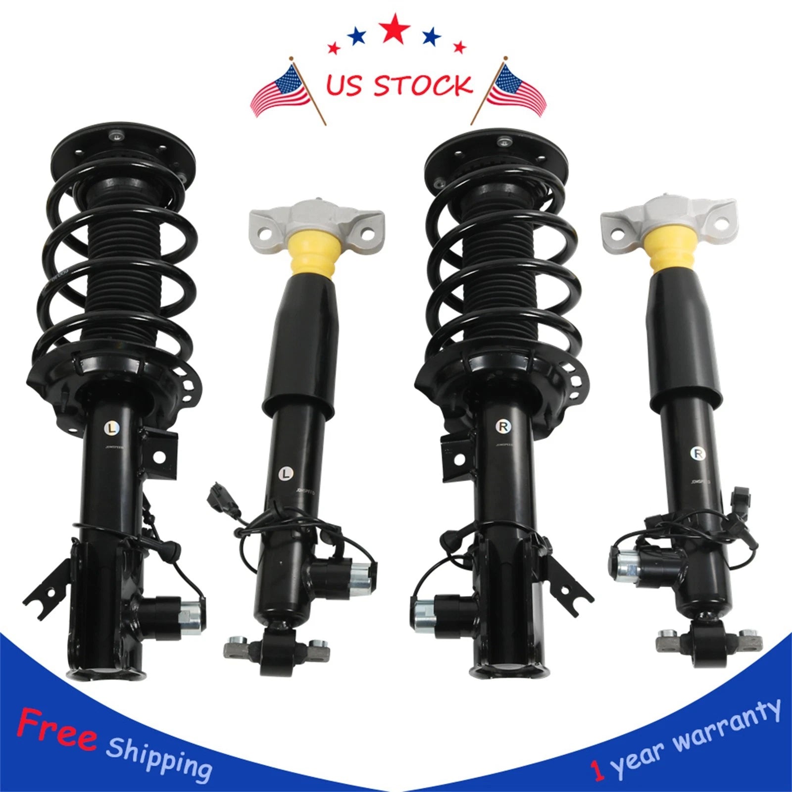 Set of 4 Shock Struts for Lincoln MKZ (2013)