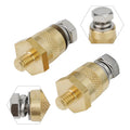 2 x M8 battery Pole Adapter Car Battery Terminals with Stainless Screws