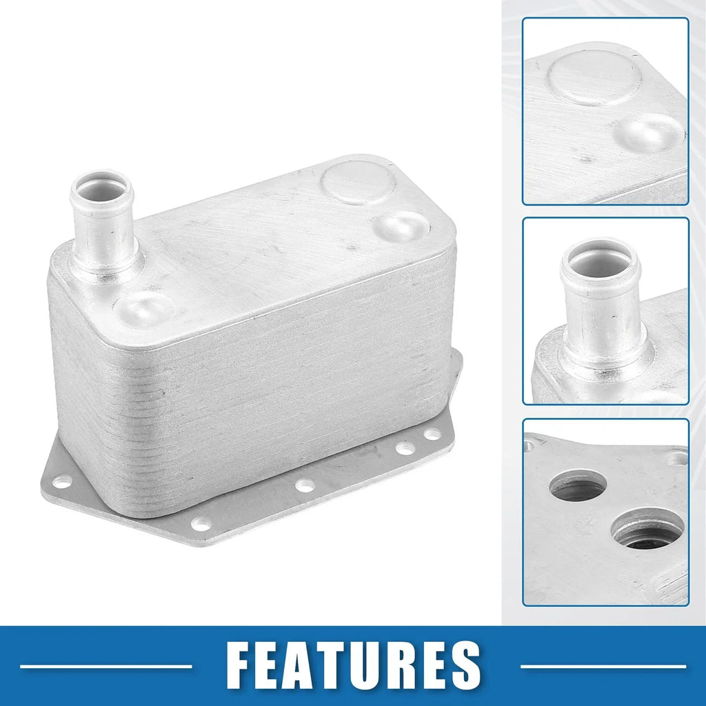 Oil Cooler for BMW X5 (2009 - 2013) Silver Tone