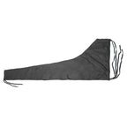 Sail Cover for Boat (9-13ft) - Waterproof Black Mainsail Boom Cover