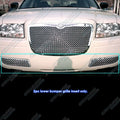 Stainless Chrome Mesh Front Grille Insert for Chrysler 300 (2005–2010)