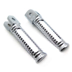 Front Dirt Bike Foot Pegs for Suzuki GSXR 600 1000 GSX-R 750 (2000–2013) Chrome