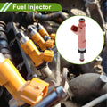 Fuel Injector for Toyota Corolla 2RZ-FE (2009–2013) 1 Pcs Pink Silver Tone
