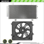 A/C Condenser and Fan Kit for Honda Fit (2015–2020)