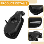 Fuel Tank Door Cap for Mercedes-Benz W205 (2014–2021) Fuel Filler Flap Black