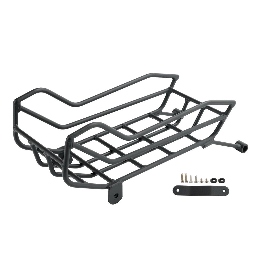 Black Center Rack Carrier Basket for Honda CC110 Cross Cub 110 (2023–2024)