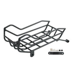 Black Center Rack Carrier Basket for Honda CC110 Cross Cub 110 (2023–2024)