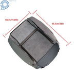 Seat Cushion Cover for Jeep Wrangler (2007–2012) Gray Knit