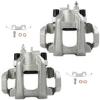 Set of 2 Rear Brake Calipers with Bracket for Dodge Durango (2011–2020)