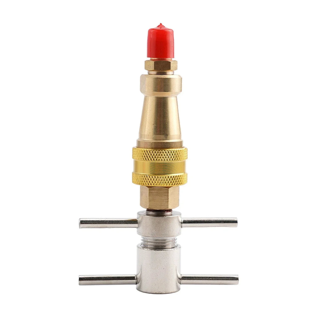 Brass Washer Quick Connect Plug / 14 Inch FNPT / Refrigerator for Refrigerator