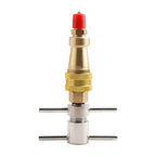 Brass Washer Quick Connect Plug / 14 Inch FNPT / Refrigerator for Refrigerator