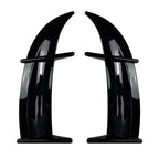 2 Pcs Black ABS Rear Roof Spoiler for Volkswagen Golf MK6 (2008–2012)