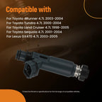 Fuel Injector Set for Toyota Sequoia 4.7L (2001–2004)