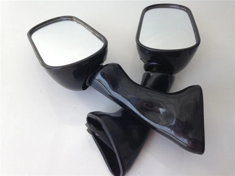 Black Racing Mirrors for Honda CBR 600 F2 F3 (1991–1998) & CBR900RR (1993–1997)
