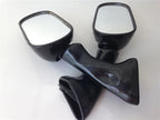 Black Racing Mirrors for Honda CBR 600 F2 F3 (1991–1998) & CBR900RR (1993–1997)