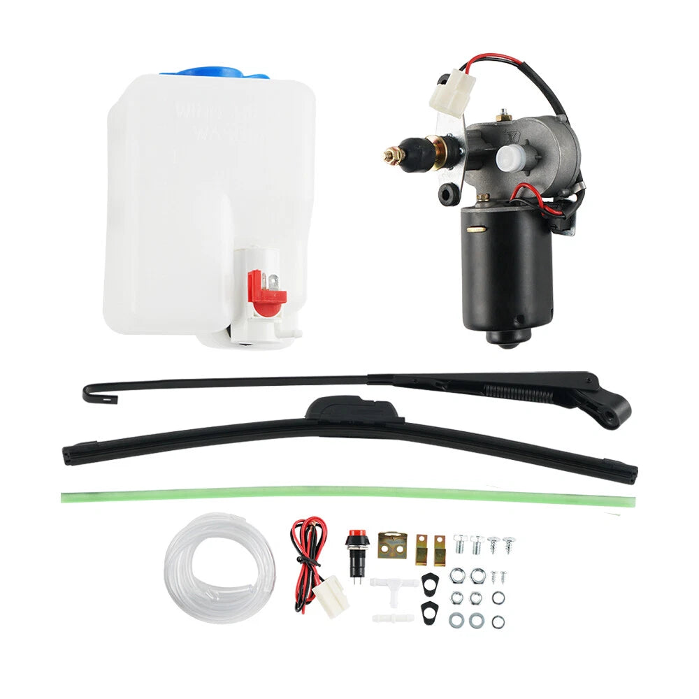 Wiper Kit with Washer Bottle Motor for Polaris RZR 1000 (2014–2023)