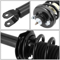 Rear Black Struts with Coil Spring Assembly for Acura TSX Honda Accord (2008–2017)