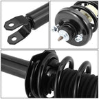 Rear Black Struts with Coil Spring Assembly for Acura TSX Honda Accord (2008–2017)